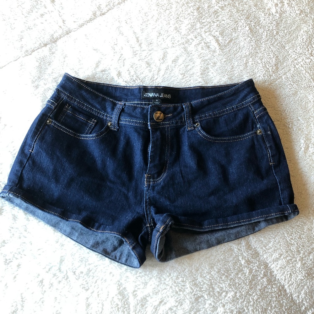 Zenana Jean Shorts